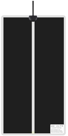 Tapis chauffant pour plantes Tapis chauffant 5W-45W pour Reptiles de jardin intérieur, coussin chauffant, contrôleur de température réglable, couverture étanche Tapis Chauffant pour Semis(35W 65x28cm)