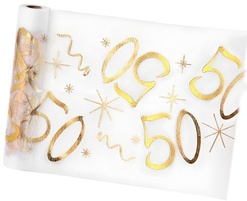 Tischläufer 50 Geburtstag