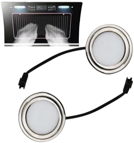 2PCS Range Hood Light Bulb,Led Cooker Hood Bulbs,Cooker Hood Light Bulbs Cool White,Range Hood Led Light,12V Range Hood Lig/ht,Recessed Kitchen Ligh/t Bu/lb Replacement,Hob Extractor Ligh/t Bul/bs