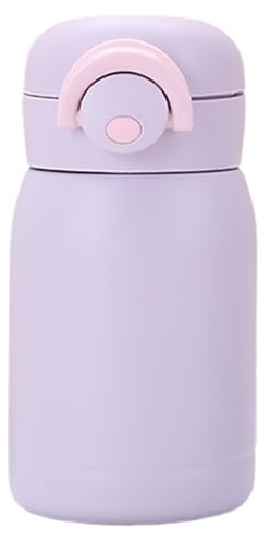 200/350ml Edelstahl Trinkflasche, Mini Niedliche Isolierte Kleine Wasserflasche, 304 Edelstahl Wasserflasche, Doppelwandige Thermosflasche, Tragbarer Isolierflasche Für Sport, Schule, Outdoor
