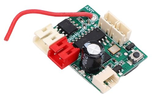 CHICIRIS Placa de Receptores RC, Reemplazo de Actualización de Placa de Circuito para Automóvil RC 1/24 Rendimiento Mejorado Fácil Instalación Compatible con Modelos 244016 3366