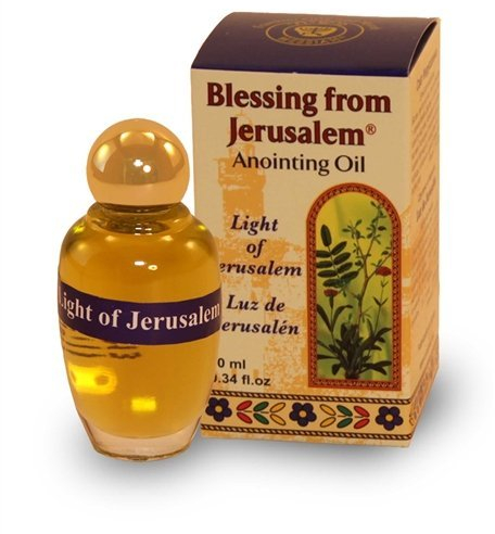 Olio per unguenti con spezie bibliche di Gerusalemme 10 ml Luce di Gerusalemme