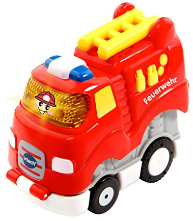 VTech TUT TUT Baby Flitzer Feuerwehr - Spielzeugauto Press & Go