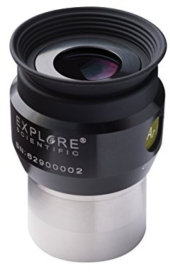 Explore Scientific 62° LER Okular 9mm Ar (1.25) für Teleskope mit hochwertiger EMD Mehrschichtvergütung, wasserdicht mit Argon-Schutzgasfüllung
