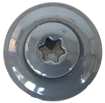 Spenglerschrauben Anthrazitgrau RAL 7016 4,5 x 25 mm, 100 Stk.