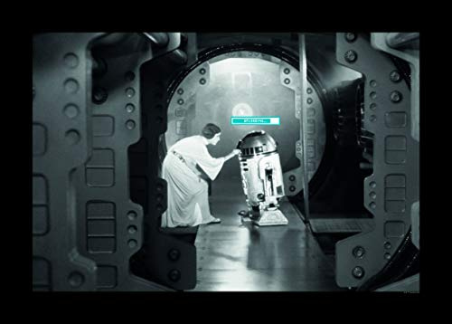 Komar Wandbild | Star Wars Classic Leia R2D2 Upload | Kinderzimmer, Jugendzimmer, Dekoration, Kunstdruck | ohne Rahmen | WB126-70x50 | Größe: 70 x 50 cm (Breite x Höhe)