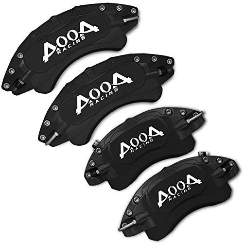 AOOA Coperchio Pinza Freno Coperchio Pinza Freno in Alluminio, 4 PCS 12 Colori Disponibili, Protezione Pinza Freno Adatto per la Maggior Parte delle Auto Coperture pinze Personalizzate
