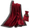 BLESSUME Tarot Tischdecke Altar Tarot Tuch, One Size (Rot)