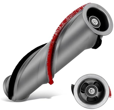 Bürstenrolle für Dyson V11, kompatibel mit Absolute/Animal/SV14, 970135-01 | Ersatzbürstwalze 970100-05, Doppelhelix-Bürste, waschbar & bodenschonend, geräuschreduzierter Lauf, kompatibel mit Dyson V11