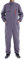 Oralidera Herren Arbeit Overall mit Elastischer Taille Maleroverall mit vielen Taschen Handwerker Jumpsuit Arbeitskleidung mit Stehkragen
