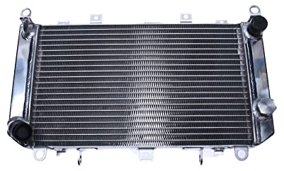 avdb-moto Radiatore Acqua Compatibile con KAWASAKI Z1000 Z 1000 Z-1000 ZRT00A 2003-2006 Tipo Racing in alluminio