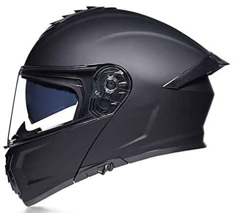 Klapphelm Helm Motorrad Integriert Motorradhelm Mit Doppelvisier DOTECE-Zertifizierung Flip Vollvisierhelm Scooter Moped Helm Für Frauen Männer