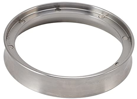 anillo de dosificación de café de acero inoxidable Tazón de preparación Portafiltro Herramienta de fabricación de anillo de dosificación de polvo de café(57,Embudo de dosificación de espresso,5