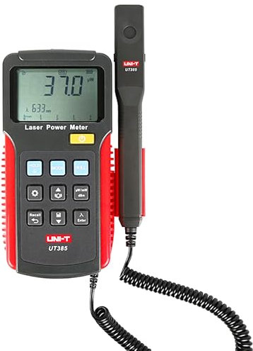 UNI-T UT385 LCD Screen Laser Power Meter Analyzer Data Logger Precision Laser Sensor with Split Spring