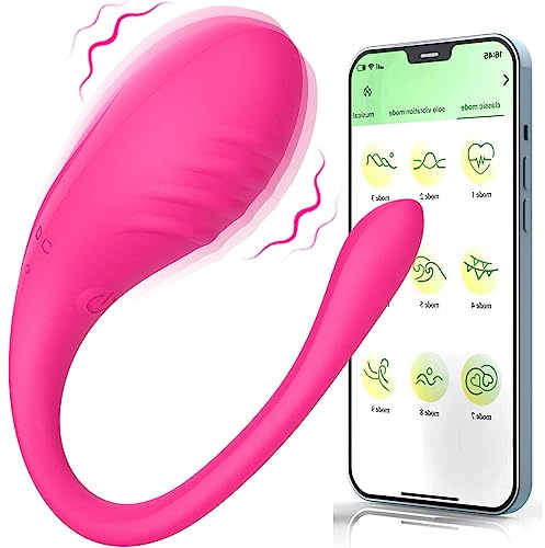 G-Spot APP Remote Control Bluetooth Vibrator Love Eggs for Women with 10 Modes Bullet Vibrater Phone Control Vibratorter Mini Adult Sex toys4couples Men & Women EAN-UK-1117-A005