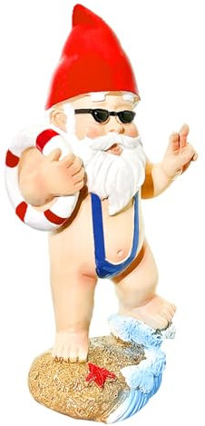 YUSWBCO Gnomi Decorazioni per Giardino Gnomi Giardino All'aperto Gag Regali Divertenti per Uomini Donne Gnomi da Giardino Decorazioni da giardino Outdoor Yard Decorazioni all'aperto