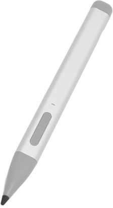 Magnetischer Eingabestift für Pro X/9/8/7/6/5/4/3/Book 2, für Envy X360 und für Asus, 4096 Druckempfindlichkeit, Wiederaufladbar (Silver)