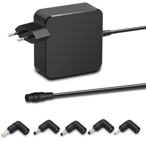 Chargeur Universel 65W 45W Ordinateur Portable pour ASUS VivoBook ZenBook Notebook,pour Lenovo IdeaPad Notebook Replacement with 5 Connectors