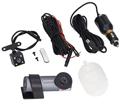 Um 360 Grad Drehbare HD-Auto-Armaturenbrettkamera, WLAN-Verbindung, Bewegungserkennung, 24-Stunden-Überwachung, Kompakt und Drehbar mit 150° Weitwinkel für High Definition