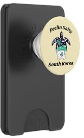 Feelin Salty South Korea Vacation Travel South Korea PopSockets PopWallet for MagSafe