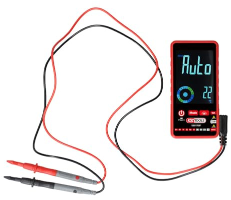 KS Tools 150.1765F Multimètre digital - Testeur électrique true RMS | Multimètre digital True RMS, mesure précise
