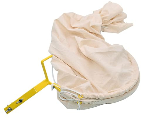 KONTONTY Schwarmfangbeutel aus Leinwand mit Leichtem Canvas Material und Eisenring zur Einfachen Nutzung für Outdoor Imker Beim Bienenfang und Schwarmfang Zufällige Farbe