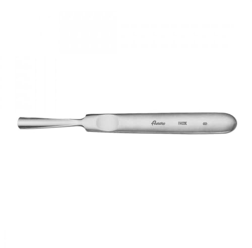 SGORBIA PER PEDICURE FISSA INOX FERRETTO PER RIMOZIONE CALLI ESTETISTA (N 8)