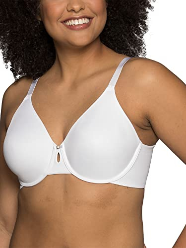 Vanity Fair womens Unlined With Underwire (34c-44ddd) Bra, Smoothing - White, 44DD US