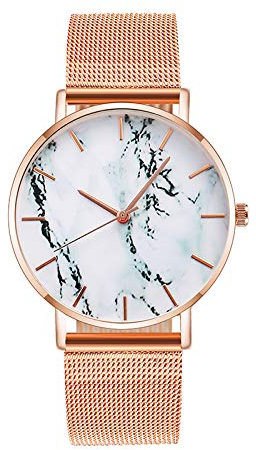 OSOLVE Orologio da uomo 2023 Fashion Popular Marmo Orologi da donna Luxury Rose Gold No Logo Orologi al quarzo