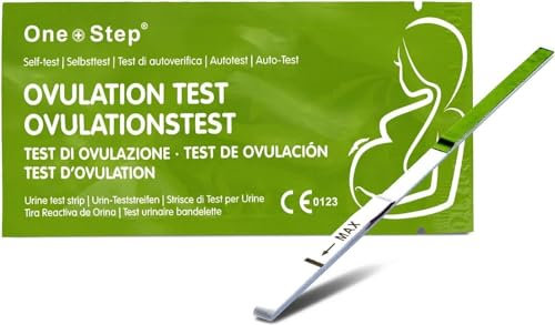 Pack de 30 tests d'ovulation One+Step avec une sensibilité optimale de 20 miu/ml - test de fertilité pour femmes - tests d'ovulation pour l'ovulation