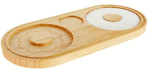 Rimmer sal para cócteles, Rimmer sal Margarita - Juego de rimmer de sal de barra - Bandeja para rimmer de bebidas, para salero de sal, herramienta de madera, rimmer para cócteles, recipiente para sc