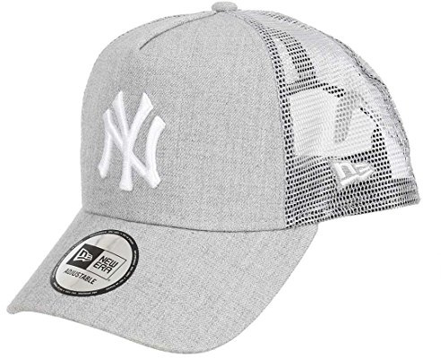 New Era New York Yankees A Frame Adjustable Trucker Cap League Essential