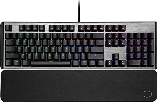 Cooler Master CK550 V2 Gaming Mechanische Tastatur Braun Schalter mit RGB Hintergrundbeleuchtung, On-The-Fly Steuerung und Hybrid Key Rollover CK-550-GKTM1-US