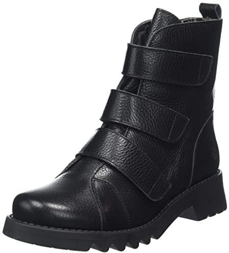 Fly London Stivali da combattimento Rach790fly da donna, Nero, 37 EU