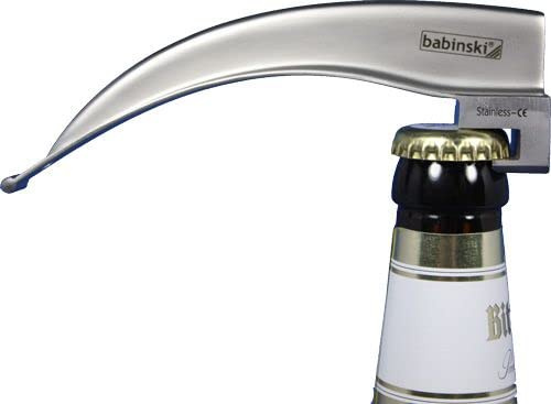 babinski Laryngoskop Flaschenöffner mit individueller Gravur