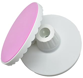 PRETYZOOM Drehbarer Tortenständer Aus Kunststoff Für Backen Tortenständer Zum Dekorieren Mit -drehdesign Kippbarer Plattform Für Heimbäckerei Kuchendekoration