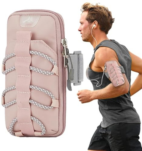Handy-Armband zum Laufen, Handy-Armtasche zum Laufen | Reflektierende Laufarmband-Smartphone-Hülle,Waschbare, multifunktionale Taschen-Handgelenktaschen für Damen und Herren