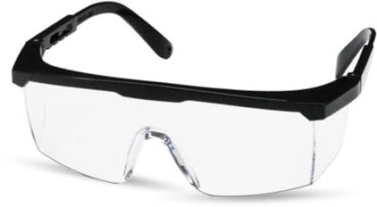 KITANDOVE Einstellbare Outdoor Schutzbrille Für Und Damen Anti-sand Spritzschutz Windschutz Für Radfahren Motorradfahren Laufen Leicht Komfortabel Schwarz