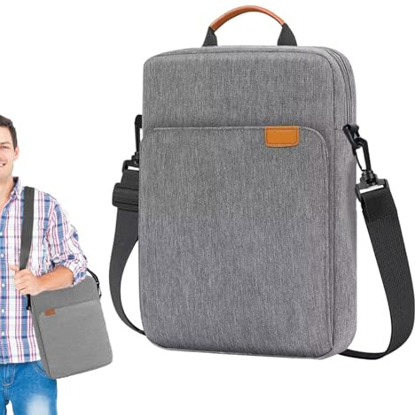 Surfplattafodral, Tablet-Axelväska | Resefodral med handtag och axelrem - Tablet-Fodral, Skyddsfodral, 13- Tablet-Väska för Skola Business Casual