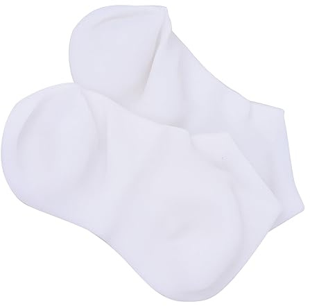 Calcetín Hidratante para Pies Sebs Blanco 1 Par Unisex | Protección Práctica y Segura, Diseño Elástico, Cuidado de Piel Áspera, Uso Diario
