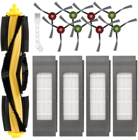 Ersatzteile Zubehör Filter für Ecovacs für Deebot T8 T8+, T8 AIVI, T8MAX, N8, N8+, N8 PRO, N8 PRO+Staubsaugerroboter-Serie, Hauptbürste, Filter für T8 ozmo 950 920