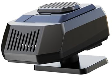 Uqezagpa 12 V parabrezza riscaldatore sbrinatore aria calda ventilatore miniatura auto riscaldamento soluzione con funzionamento silenzioso per rimozione gelido sicuro e