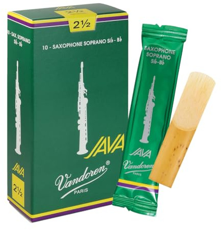 Vandoren Blatt Sopran Saxophon Java Stärke: 2 1/2