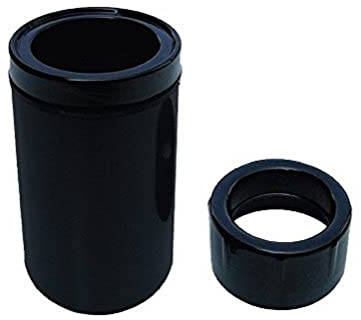 AQUAFORTE Acquaforte Skimmer Galleggiante Compresa la riduzione, Il Nero