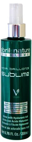 abril et nature - Brillance Sublime - Haar-Finish-Spray - Verleiht Glanz und Weichheit - Haarserum mit Stammzellen und Hyaluronsäure - Reparierende Wirkung - Fettet nicht - 200 ml