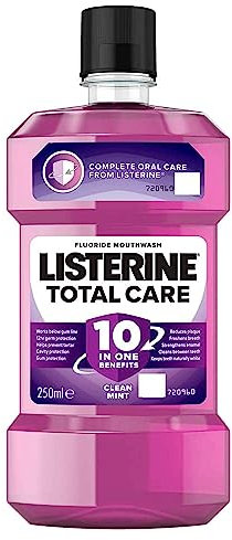 Listerine Total Care Sensitive Mundspülung Clean Mint, 250 ml