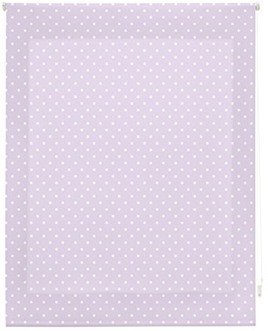 blindecor Rollo Flecken, Stoff, Lila, 130 x 180 cm