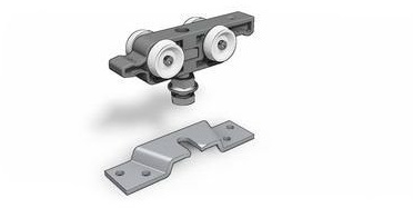 Pocket Kit Schiebetürsystem KNAUF Ersatz-Laufwagen 120 kg