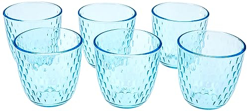 Bormioli Rocco Slot Lot de 6 verres Bleu