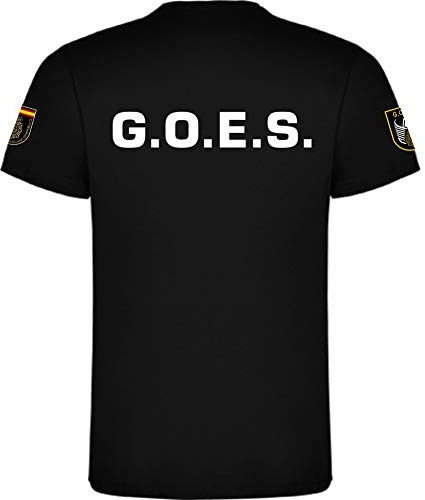 Piel Cabrera Camiseta Policia Nacional España G.O.E.S.